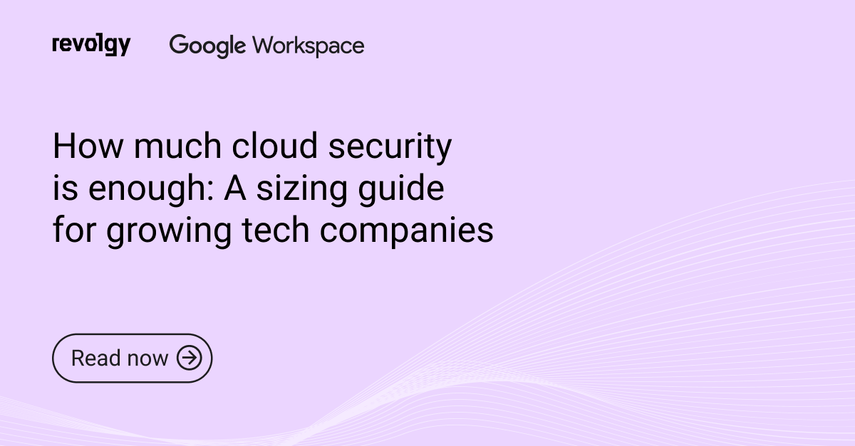 How much cloud security is enough_ A sizing guide for growing tech companies